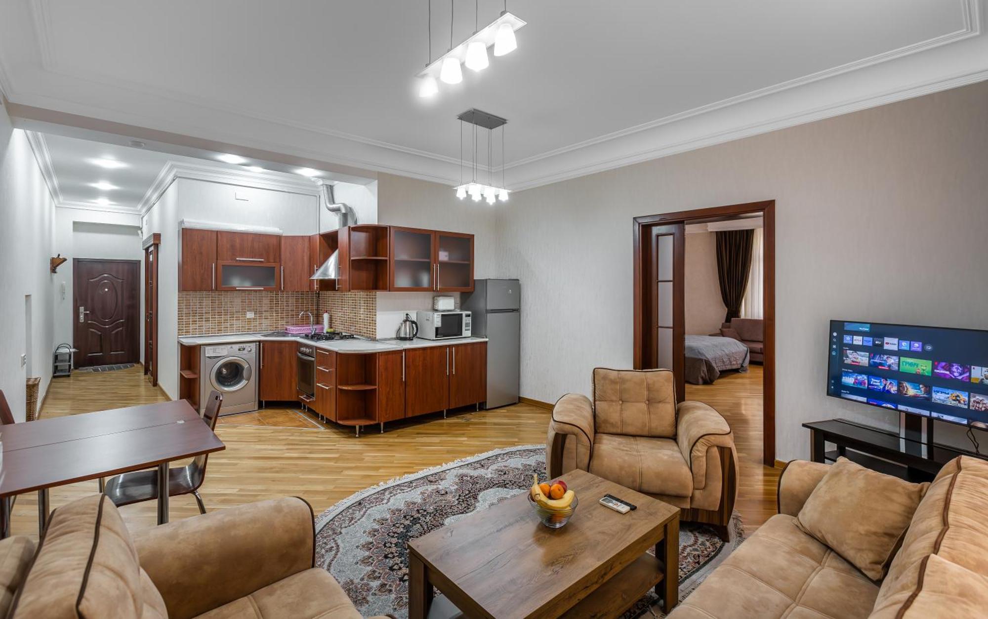 Sahil Luxury Apartment บากู ภายนอก รูปภาพ