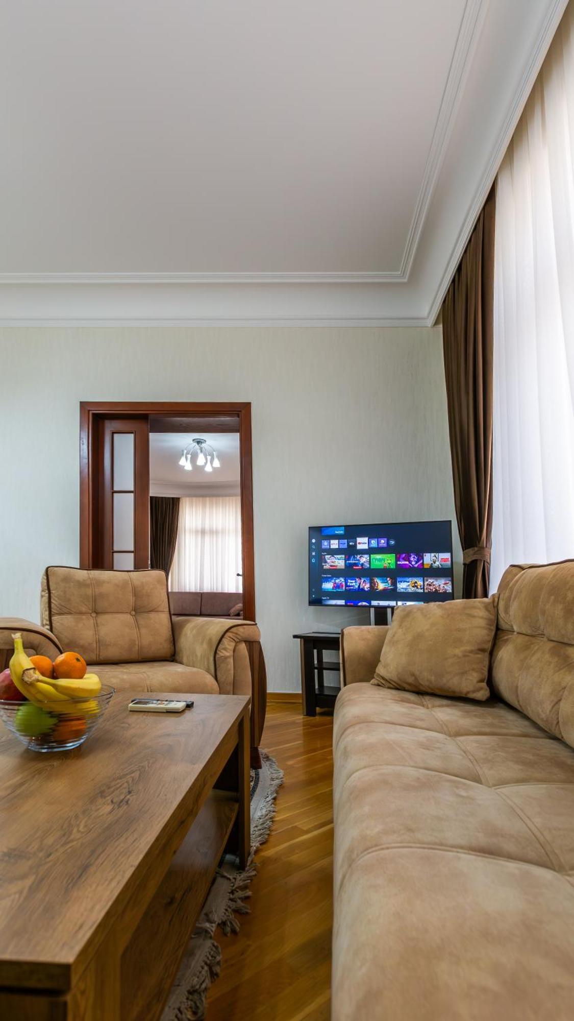 Sahil Luxury Apartment บากู ภายนอก รูปภาพ
